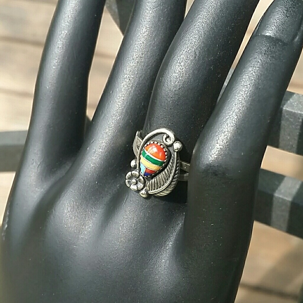 .925 Silver Ring - image 2